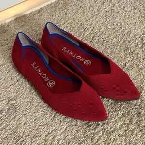 Rothy's The Point - Chili Red - Size 9